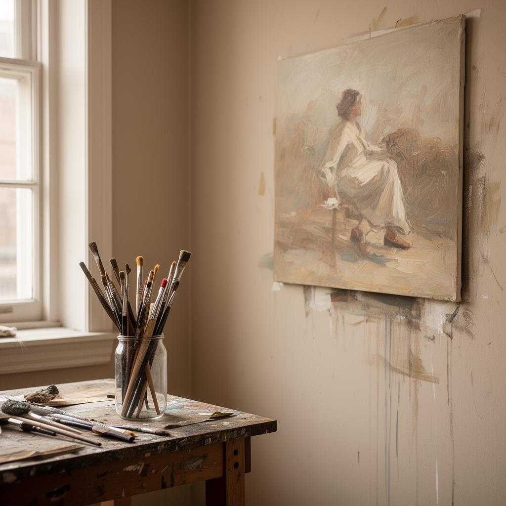 An artist studio, Marseille